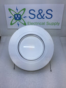 Halo RA5606930WH 5"/6": RA56 Adjustable Retrofit LED Downlight 120 VAC 10 Watt 0.20 Amps 50/60 Hz