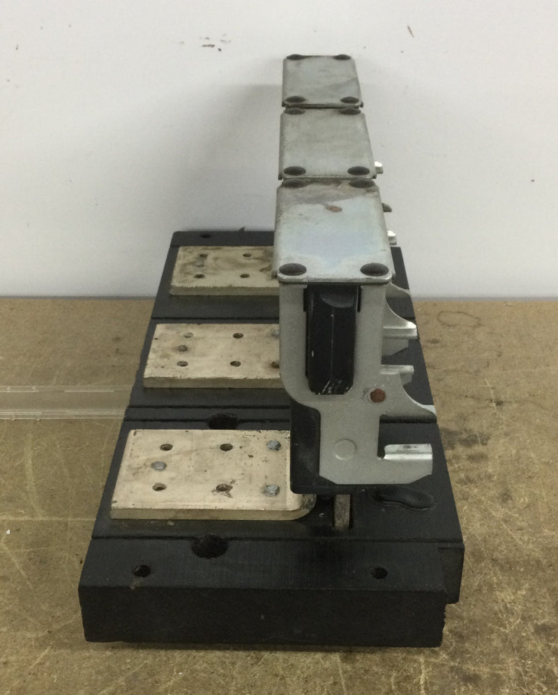 Lower Fuse Holder Mounting Base for ITE Siemens V7H3606 600 Amp 600v Fusible Panelboard Switch Parts Only 6" X 14"