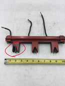 Westinghouse Lower Fuse Base Holder for CGL36 125 Amp Multi Voltage Disconnect Parts Only