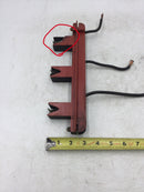 Westinghouse Lower Fuse Base Holder for CGL36 125 Amp Multi Voltage Disconnect Parts Only