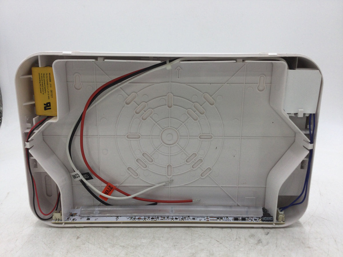 Beghelli PAC0433B2RW LED Exit Sign Light Battery Backup 120/277 VAC Do