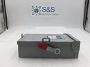 Siemens GF222NA 60 Amp Single Phase 240 VAC Fusible Indoor Safety Switch 6"X10"