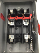 Siemens GF222NA 60 Amp Single Phase 240 VAC Fusible Indoor Safety Switch 6"X10"