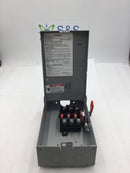 Siemens GNF322RLA 60 Amp 3 Phase 240 VAC Non-Fusible Safety Switch 6" X 10"