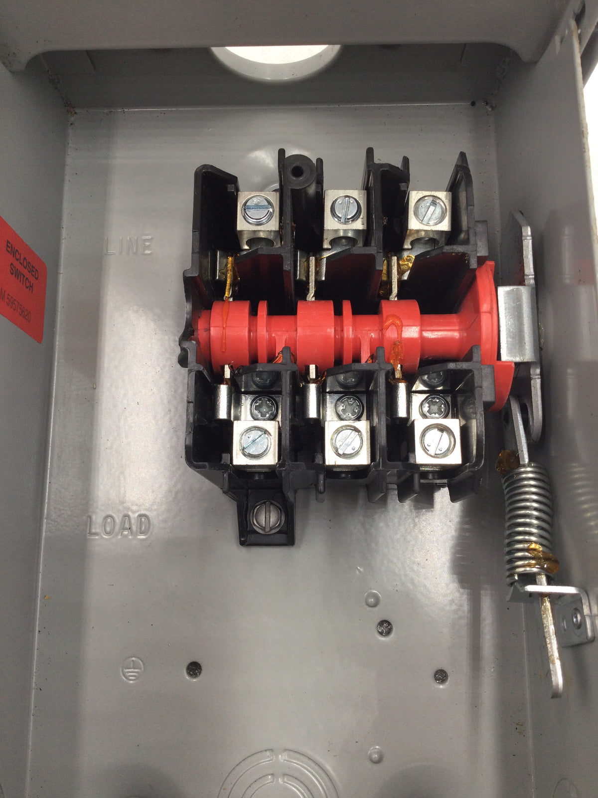 Siemens GNF322RLA 60 Amp 3 Phase 240 VAC Non-Fusible Safety Switch 6