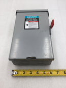 Siemens GNF322RLA 60 Amp 3 Phase 240 VAC Non-Fusible Safety Switch 6" X 10"