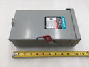 Siemens GNF322RLA 60 Amp 3 Phase 240 VAC Non-Fusible Safety Switch 6" X 10"