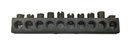 10 Position 4-14 AWG Grounding Bar 3 1/2" x 1/2"