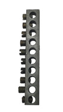 10 Position 4-14 AWG Grounding Bar 3 1/2" x 1/2"