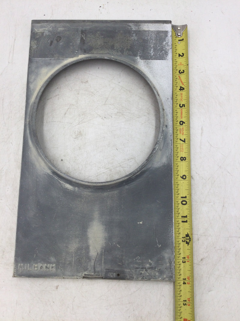 Milbank Meter Cover Used 14" x 8"
