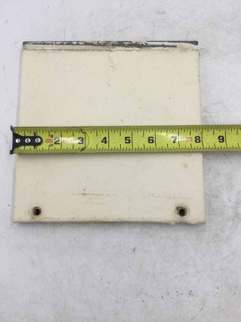 Nema 3R Panelboard Cover 8" x 8"