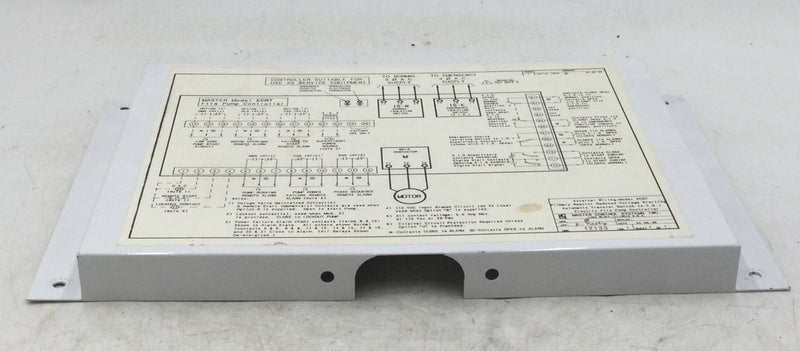 Master Control Systems Filler Plate 9" x 14 1/8"