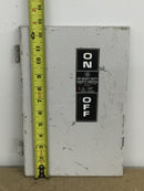 GE General Electric TH3361 Hinged Safety Switch Cover/Door Only 12 5/8" x 8 3/8"
