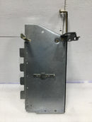 GE 0821X0405L01 Bucket Shelf w/Door Hinge for 8000-Line MC 19 1/4" x 8 1/2"