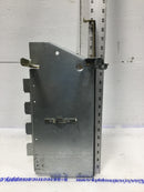 GE 0821X0405L01 Bucket Shelf w/Door Hinge for 8000-Line MC 19 1/4" x 8 1/2"