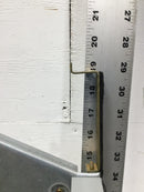 GE 0821X0405L01 Bucket Shelf w/Door Hinge for 8000-Line MC 19 1/4" x 8 1/2"