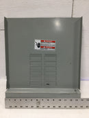 Eaton 125 Amp 12 Space 120/240V Dead Front Only 16 1/2" x 13 3/4"