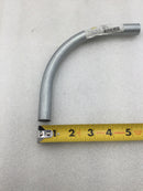 Halex 64405 1/2" EMT Galvanized Steel 90 Degree Elbow