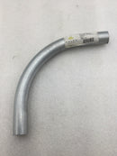 Halex 64407 3/4" EMT Galvanized Steel 90 Degree Elbow