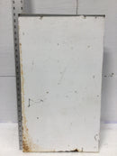 Nema 3R Panel Board Cover Only 25" x 14 1/2"