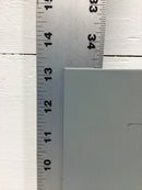 Midwest 8 Space 120/240V Dead Front w/Outlet Slots 13 1/4" x 14"