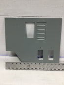 Midwest 8 Space 120/240V Dead Front w/Outlet Slots 13 1/4" x 14"