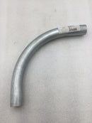 Halex 64410 1" EMT Galvanized Steel 90 Degree Elbow