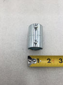 Halex 62809B 1" EMT Set Screw Coupling (Box of 6)