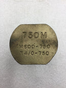 Blackburn 750M Split Bolt Connector M600-750 T4/0 - 750 Bronze