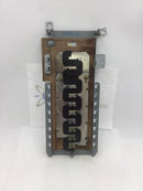 Westinghouse B15 1630CG 150 Amp 8 Space/30 Circuit 120/240 VAC Load Center Guts Only 6" X 15"