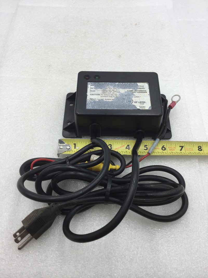 Kohler Generator 6 Amp Automatic Battery Charger 125V Input 13-14.5 VDC Output