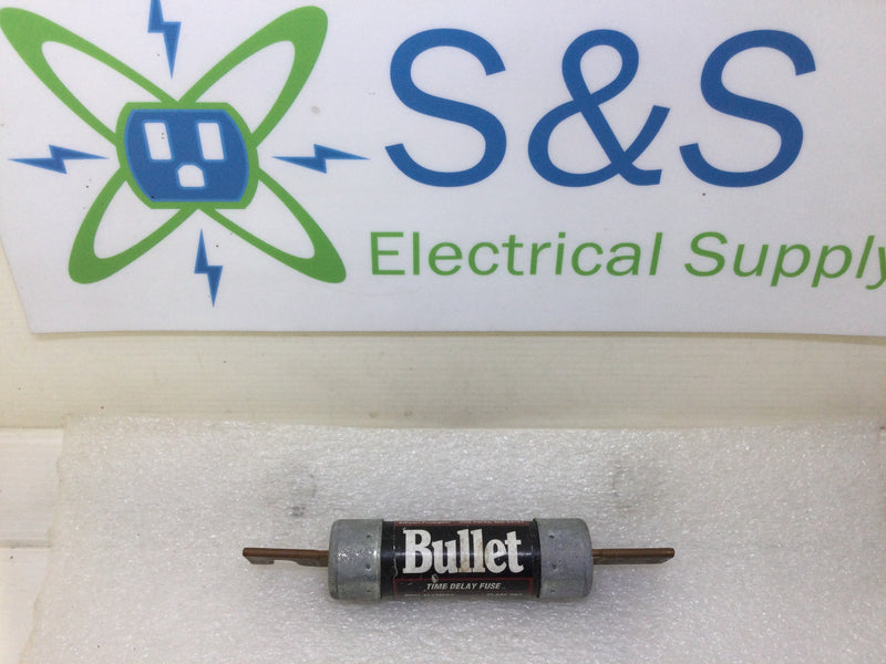 Bullet ECNR 100 100 Amp 250V or Less Time Delay Dual Element Current Limiting Class RK5 Fuse