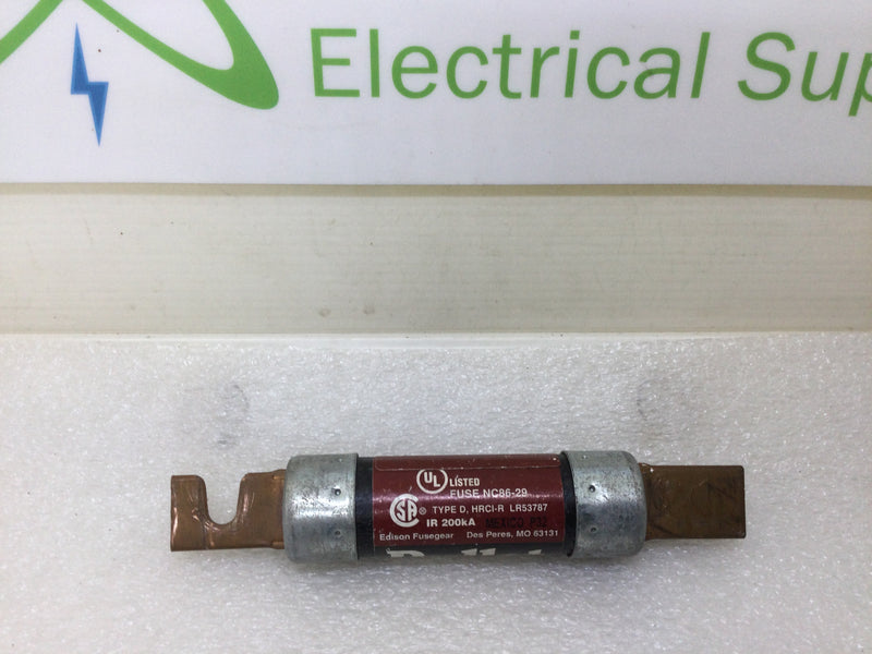 Bullet ECNR 100 100 Amp 250V or Less Time Delay Dual Element Current Limiting Class RK5 Fuse
