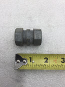 Lot of 50 Mixed Brands 1/2" EMT Compression Couplings