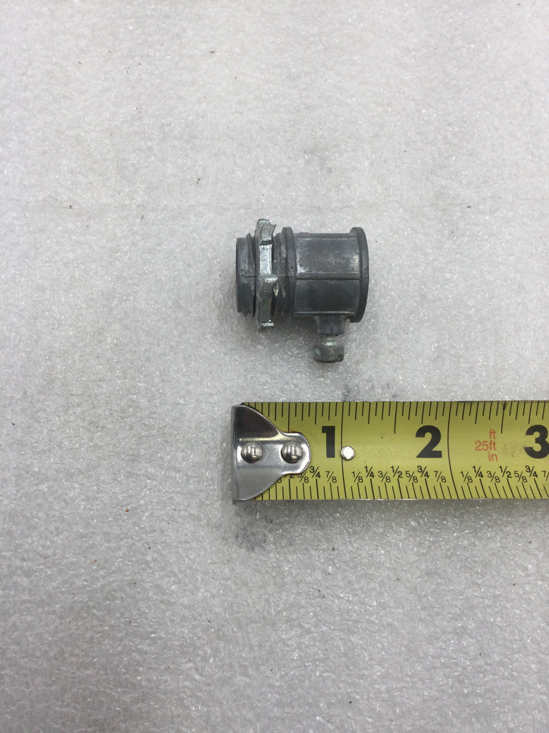 Lot of 7 1/2" Mixed Brands Die-Cast Set Screw EMT Connector