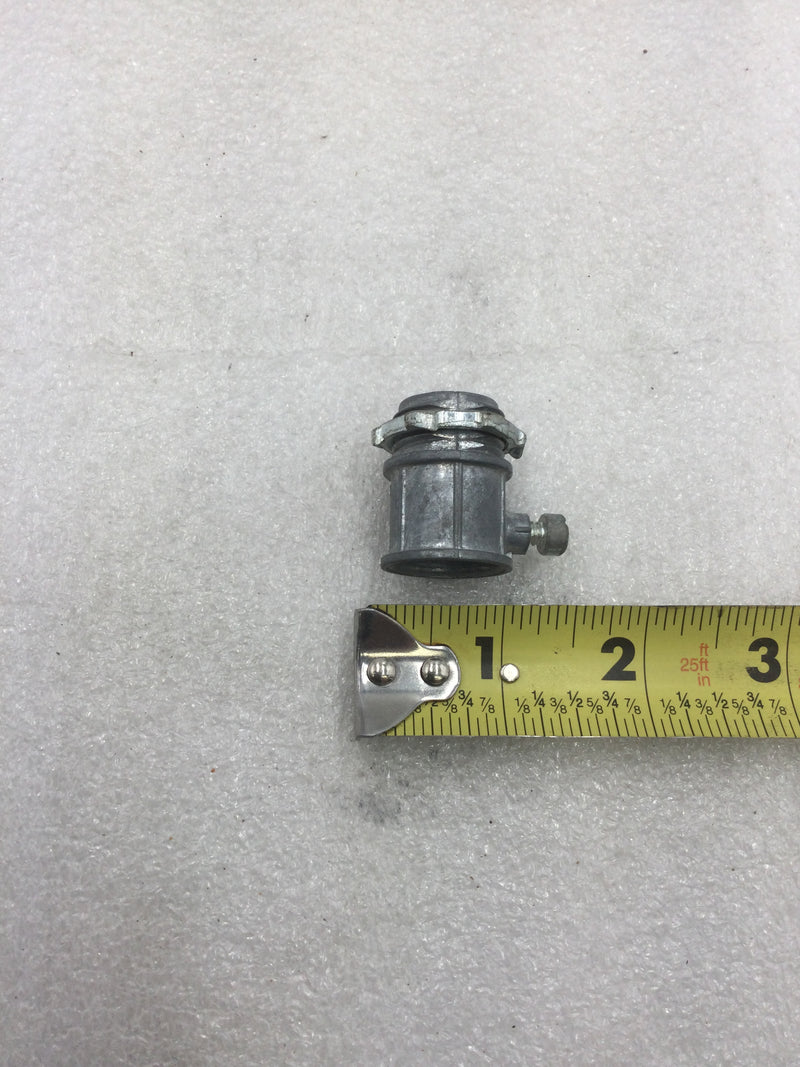 Lot of 7 1/2" Mixed Brands Die-Cast Set Screw EMT Connector