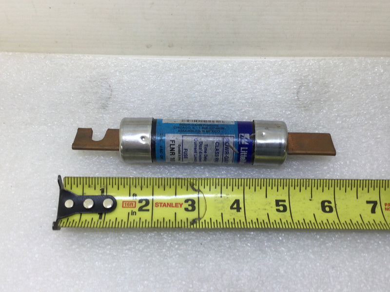 Littelfuse Powr-Gard FLNR100 100 Amp 250VAC Class RK-5 Time Delay Dual Element Current Limiting Fuse