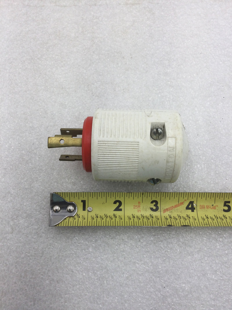 Leviton L5-20 Grounding Male Plug 20 Amp 125 VAC Rated Nema L5-20