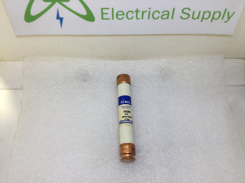 Ferraz Shawmut Tri-Onic TRS30R 30 Amp 600V or Less Current Limiting Time Delay Fuse Class RK5