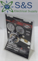 Harris 25-100C-540 2" One Piece 150PSI Single Stage RH Oxygen Regulator