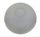 Hampton Bay 385 740 60W 11" 2 Light Frosted Swirl Glass Shade Flush Mount