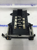 Square D QON12-24L125 125 Amp 12 Space 120/240 VAC Load Center Guts Only 9"X12"