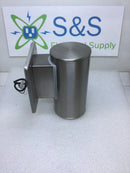 Home Decorators 1000 639 096 Brushed Nickel Outdoor LED Wall Lantern Sconce