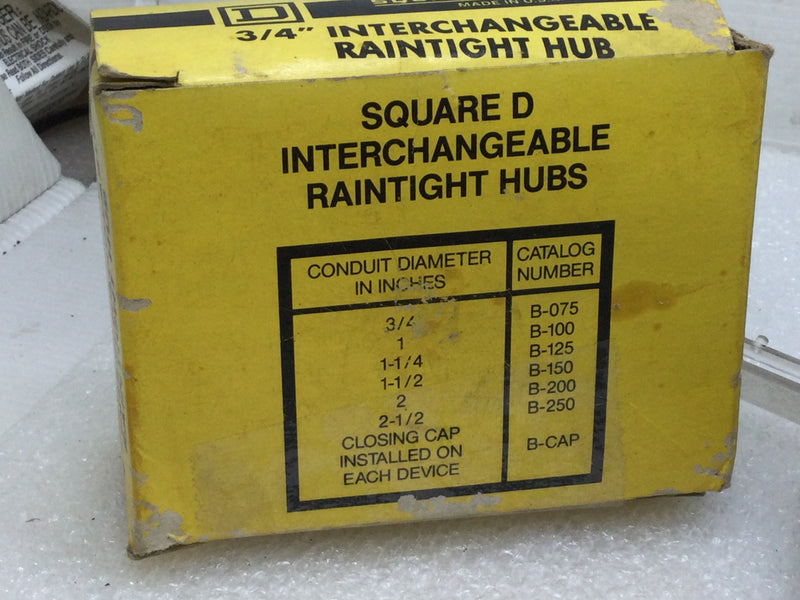 Square D B-075 .75