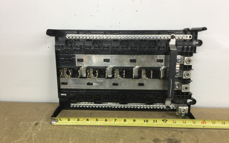 Siemens 12 Space 40 Circuit 3 Phase Main Lug Load Center Guts Only 9.5" X 16"