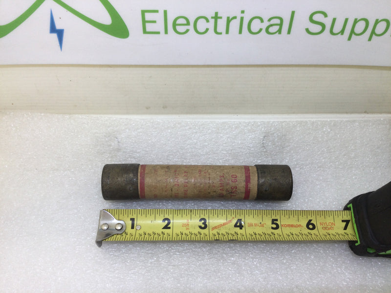 Shawmut TRS60 60 Amp 600V or Less Time Delay Tri-Onic Fuse