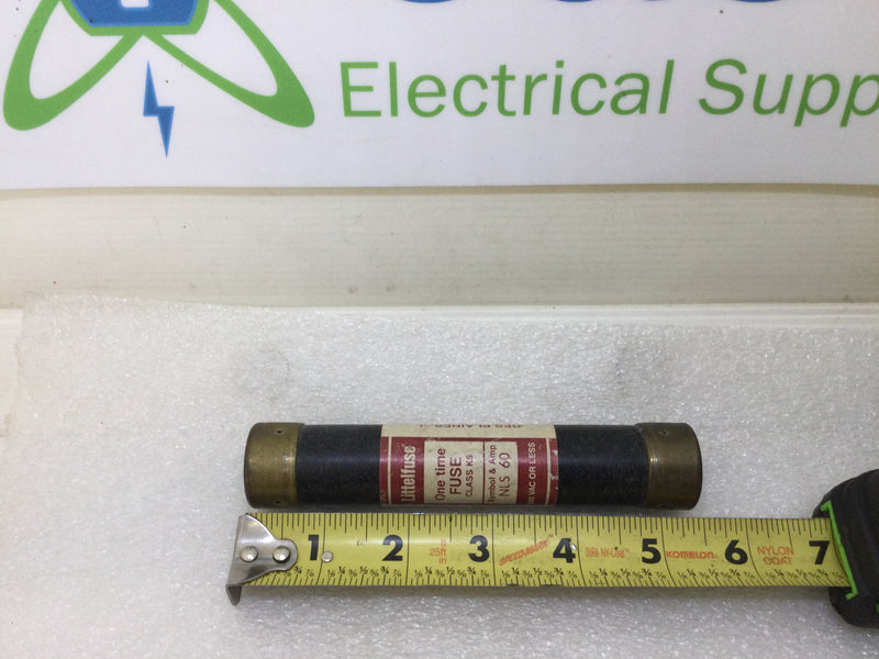 Littlefuse NLS 60 60 Amp 600V or Less One Time Class K5 Fuse
