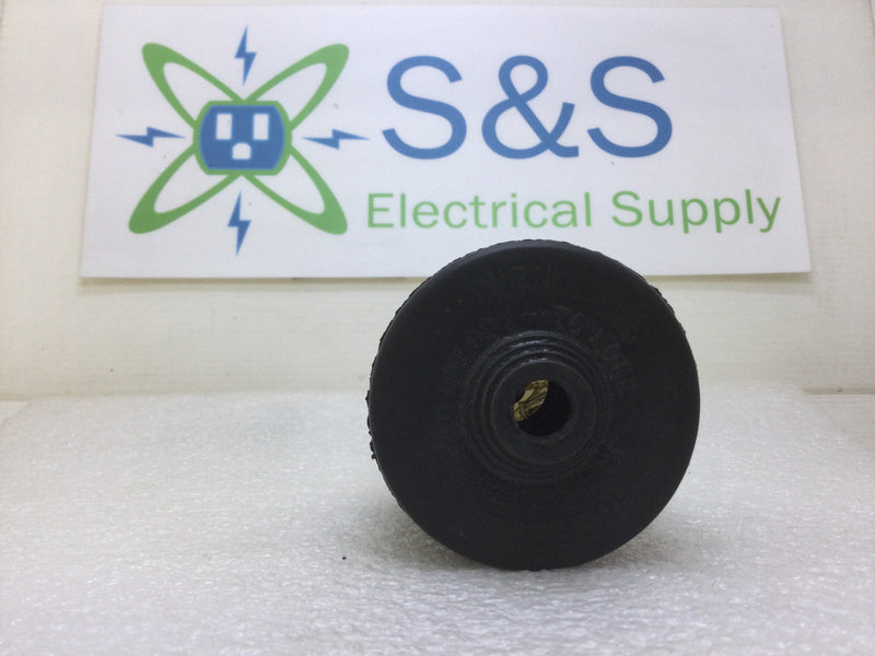 Hubbell 30 Amp 480V 4 Wire Raintight Twist-Lock Turn & Pull Male Receptacle Plug