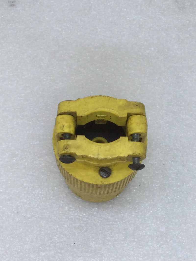 Pass & Seymour Twist Lock 30 Amp 250 VAC Female 4 Wire Plug