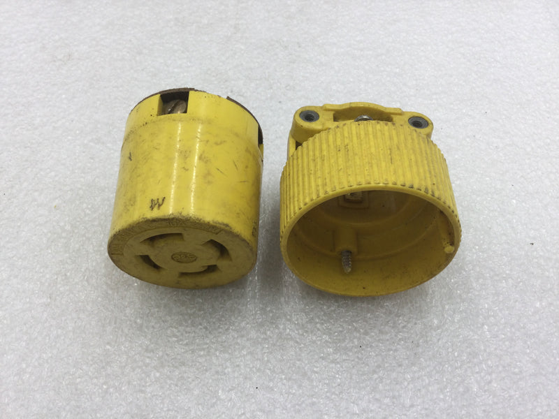 Pass & Seymour Twist Lock 30 Amp 250 VAC Female 4 Wire Plug